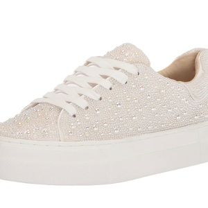 NWT Betsey Johnson Women’s Sidny Sneakers Pearl